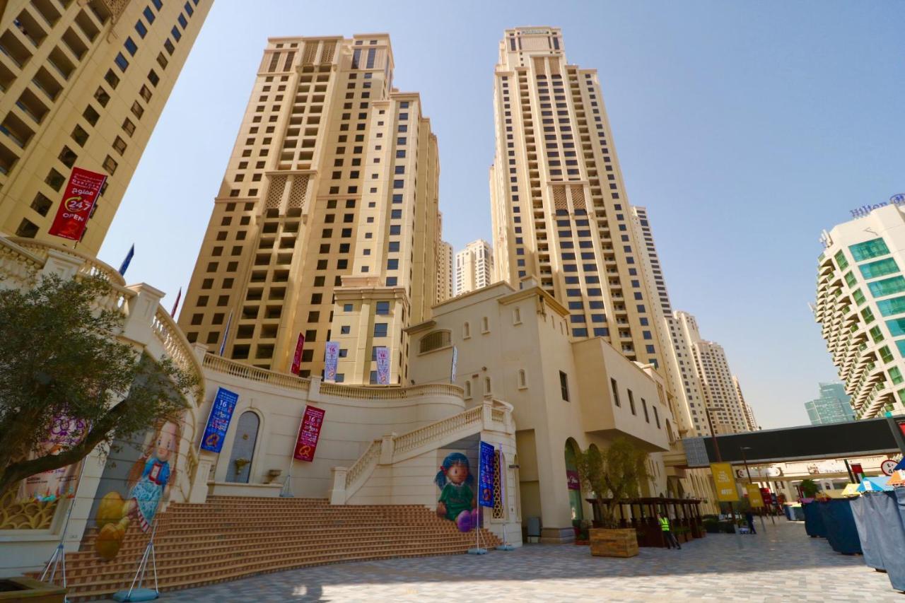 Full Seaview⎮High Floor⎮3 Minutes To The Beach Dubai Bagian luar foto