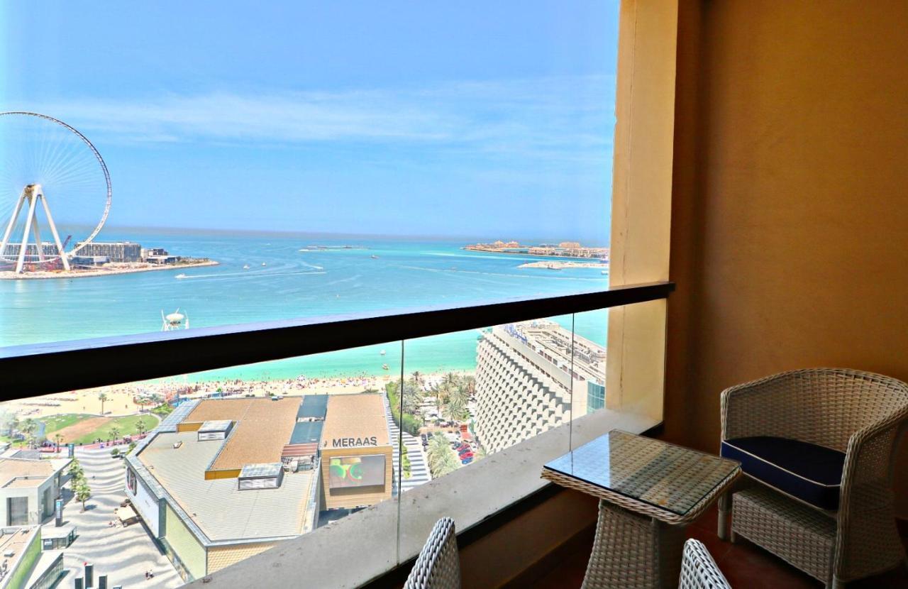 Full Seaview⎮High Floor⎮3 Minutes To The Beach Dubai Bagian luar foto